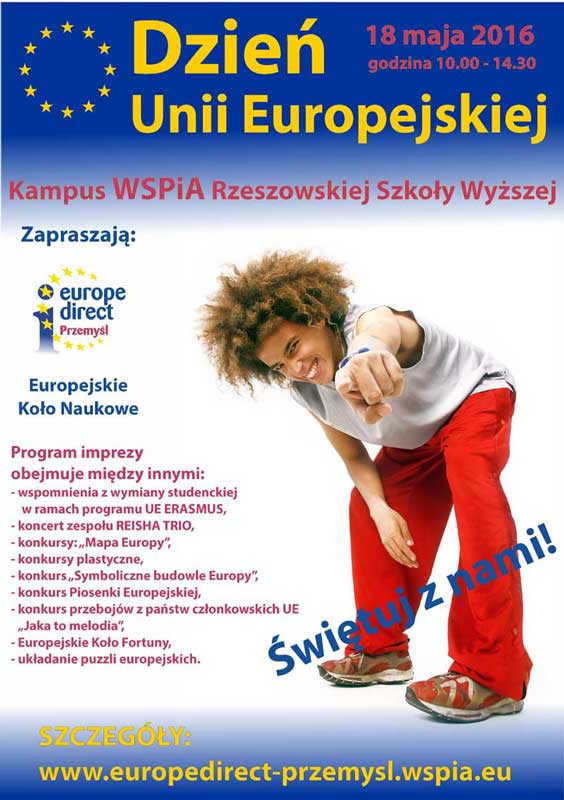 plakat dzień UE